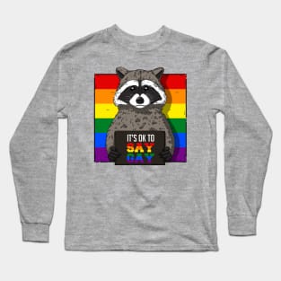 It's OK To Say Gay Long Sleeve T-Shirt